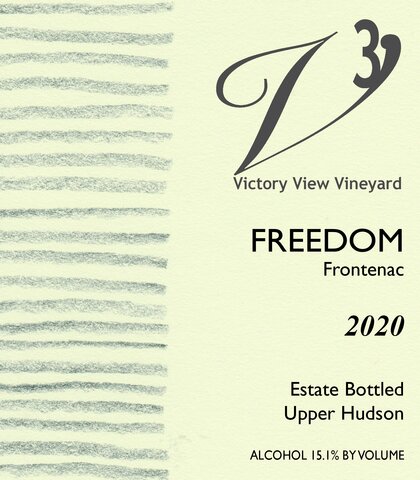 2020 Freedom front label