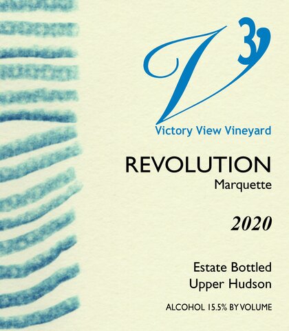 2020 Revolution front label