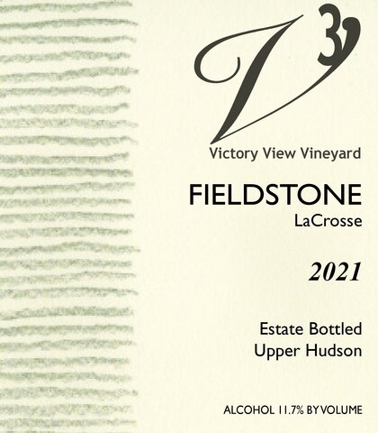 2021 Fieldstone front label